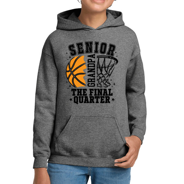 Final Quarter (Double Digits) - Youth Heavy Blend Hooded Sweatshirt Thumbnail