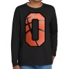 Youth Heavy Cotton 100% Cotton Long Sleeve T Shirt Thumbnail