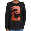 Youth Heavy Cotton 100% Cotton Long Sleeve T Shirt Thumbnail