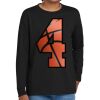 Youth Heavy Cotton 100% Cotton Long Sleeve T Shirt Thumbnail