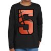 Youth Heavy Cotton 100% Cotton Long Sleeve T Shirt Thumbnail