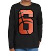 Youth Heavy Cotton 100% Cotton Long Sleeve T Shirt Thumbnail