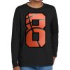 Youth Heavy Cotton 100% Cotton Long Sleeve T Shirt Thumbnail