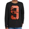 Youth Heavy Cotton 100% Cotton Long Sleeve T Shirt Thumbnail